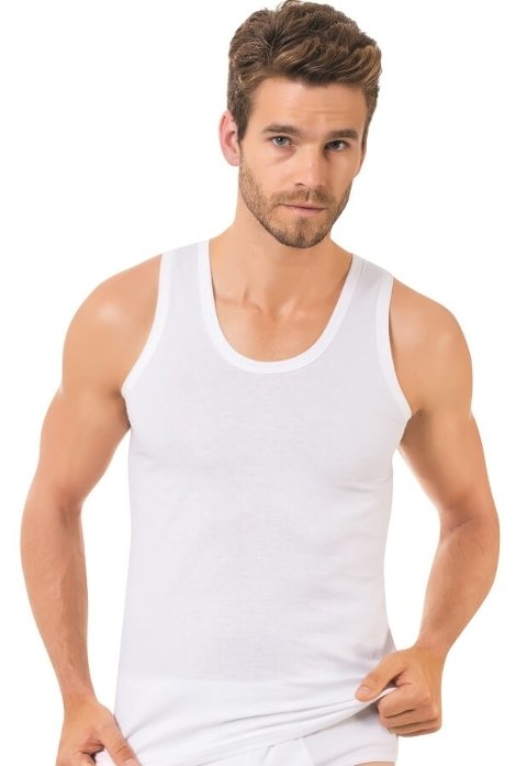 Bambu Koton V Yaka Erkek Atlet Öztaş 1930