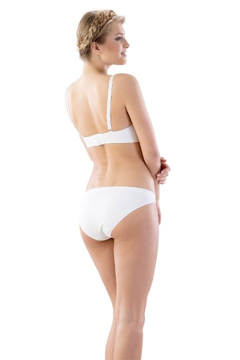 Pamuklu Astarlı Emzirme Sütyeni Emay 5320 - Beyaz