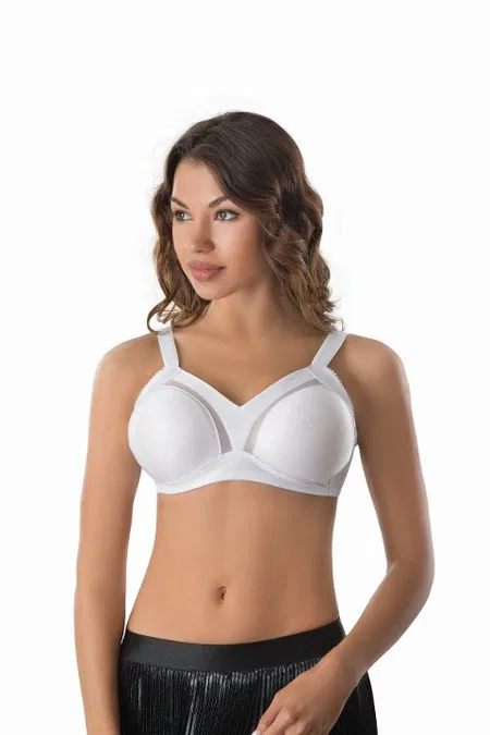 Balensiz Desteği ve Minimizer Yapısı Sütyen Emay 168B - Beyaz