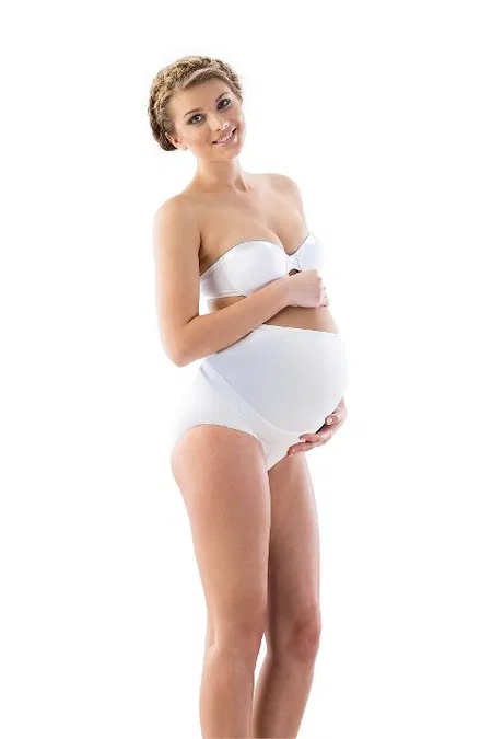 Karın Altı Destek Paneli Hamile Slip Emay 2825 - Beyaz