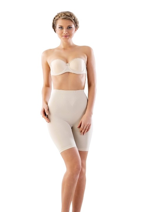 Dikişsiz Uzun Paçalı Korse Emay 3005 - Ten