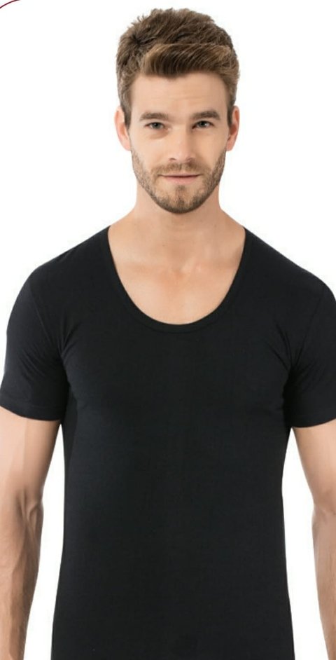 Pamuklu Açık Yaka Erkek Atlet Öztaş 1096