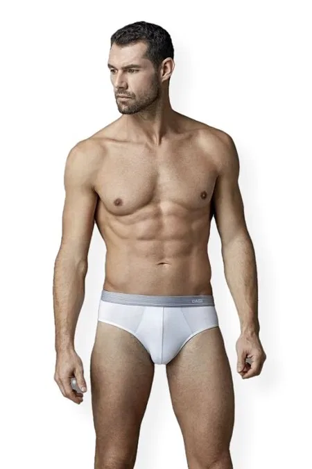 Pamuklu Kompakt Kesim Erkek Slip Dagi 5182 - Beyaz