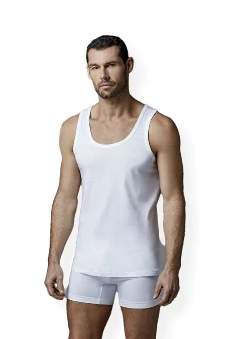 Pamuklu Uzun Kesim Atlet 2 Li Dagi 1010