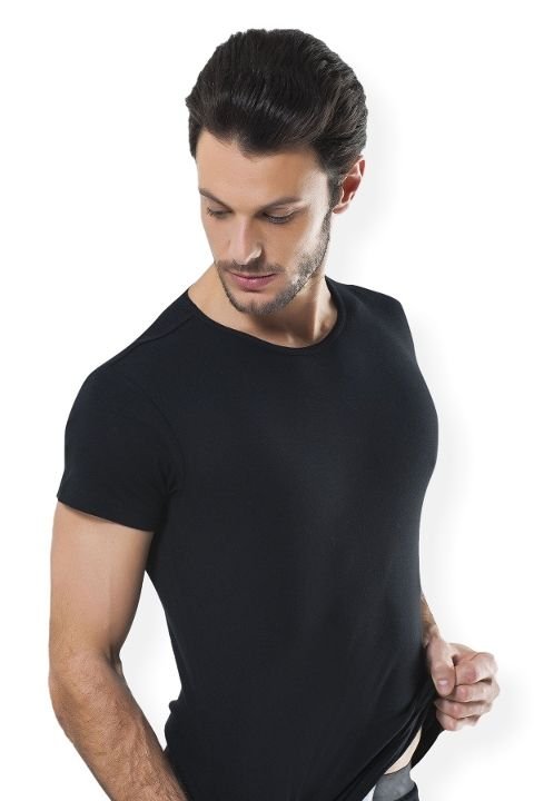 Ribana Sıfır Yaka Erkek Atlet HMD 508 - Beyaz