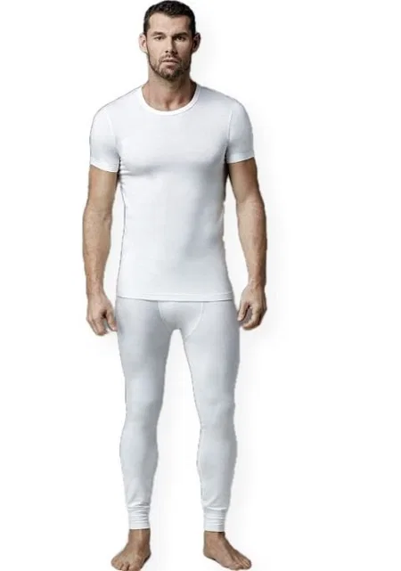 Kısa Kol Termal T-Shirt Siyah Erkek Dagi 6120 - Ekru