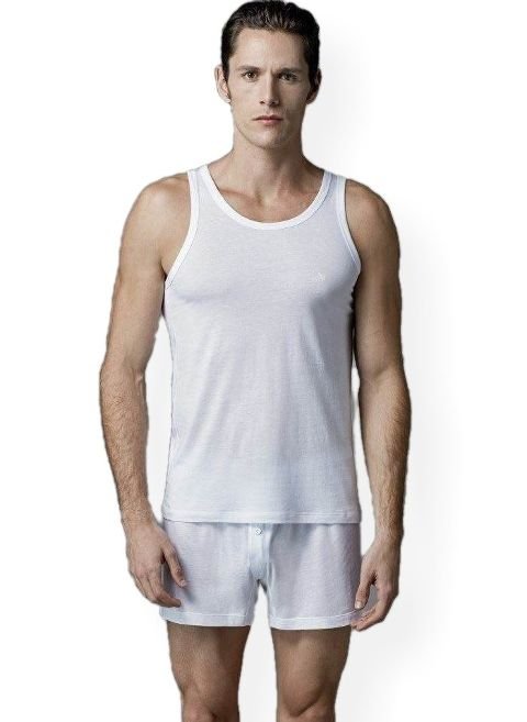 Pamuklu Ribana Kesim Erkek Atlet Eros 030