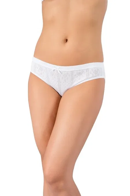 Lüx DRM Yüksek Pamuk Oranı Dikişli Bikini Külot Lüx DRM 099 - Görsel 3