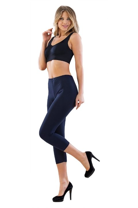 Yüksek Bel Kapri Ligral Tayt Emay 7600