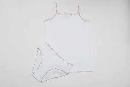 Pamuklu Esnek Bel Lastiği Kız Çocuk Külot Takımı Öztaş 4028 - 2