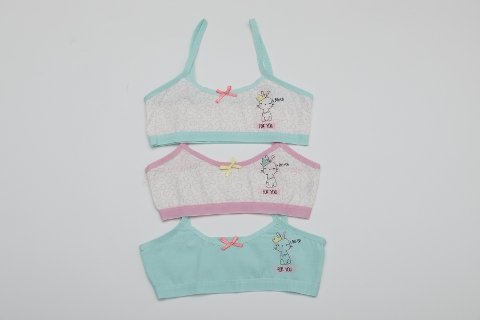 Yumuşak Kumaşlı Balensiz Büstiyer 3'lü Paket Öztaş 4624