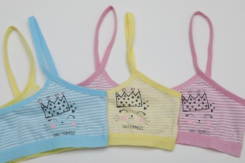 Yumuşak Balensiz Büstiyer 3'lü Paket Öztaş 4626