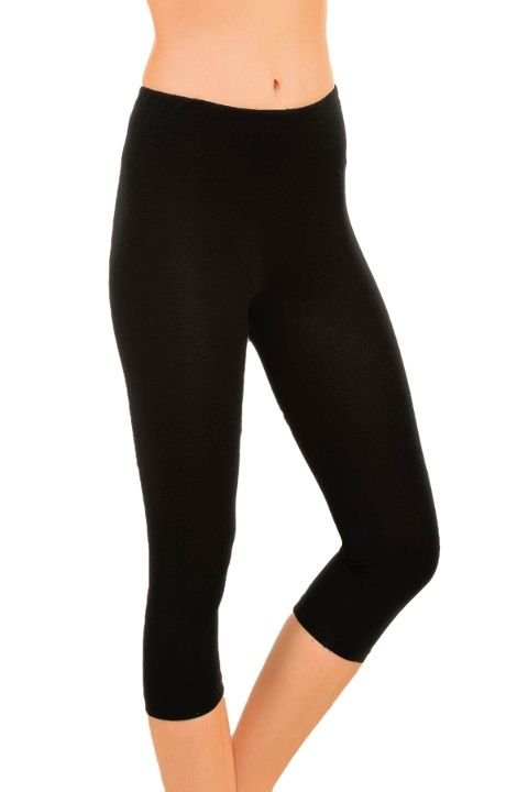 Yüksek Bel Pamuklu Likralı Kapri Tayt Lady 800