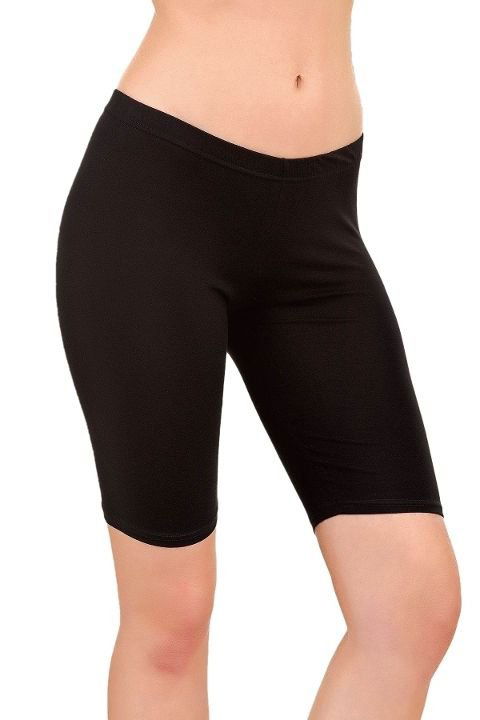 Yüksek Bel Esnek Pamuklu Kısa Tayt Lady 830