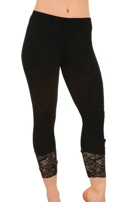 Yüksek Bel Pamuklu Likralı Tayt Lady 850