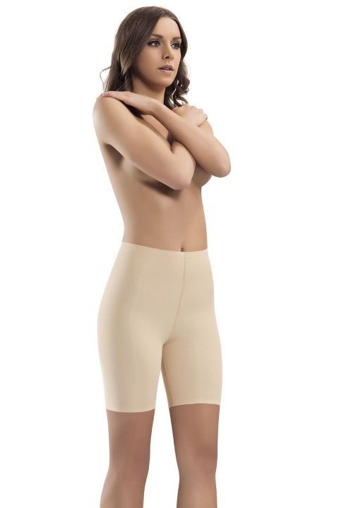 Lazer Kesim Dikişsiz Uzun Paça Korse Lüx DRM 710 - Ten