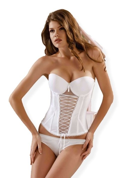 Uzun Kesim Balensiz Dantel Detaylı Büstiyer Le Jardin 5815