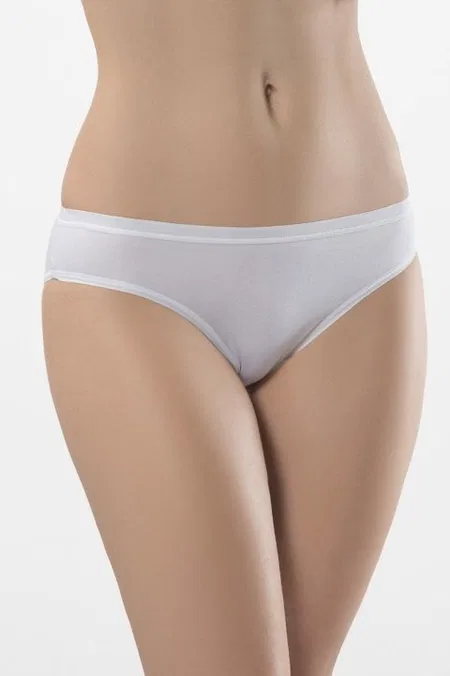 Likralı Pamuklu Bikini Külot 2'li Paket Türen 230 - Beyaz