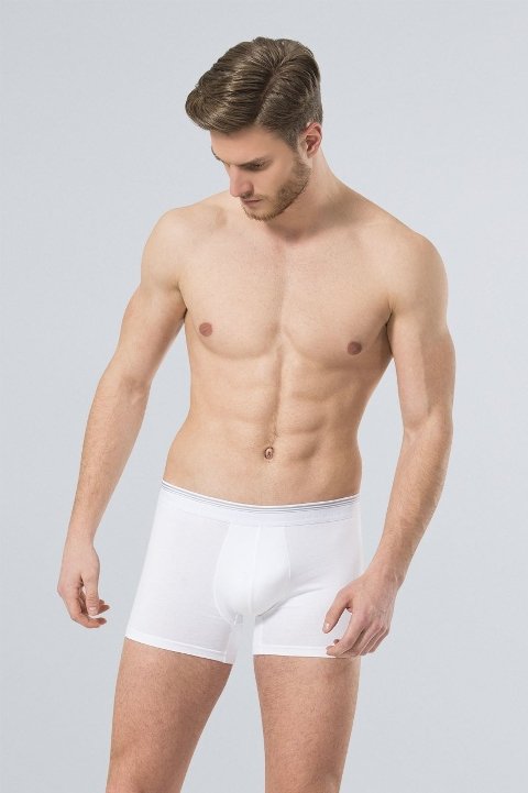 Likralı Esnek Bel Boxer 2'li Paket Türen 126 - 2