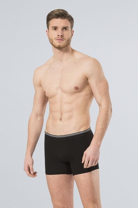 Likralı Esnek Bel Boxer (2'li Paket) Türen 126