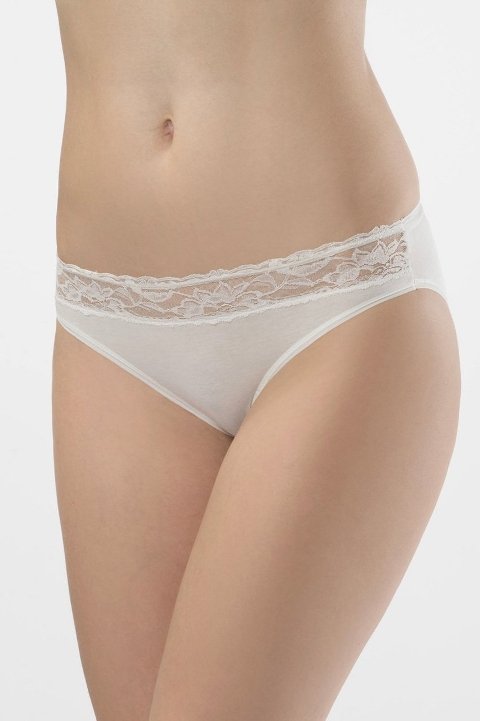 İp Detaylı Dantelli String Külot Krem Türen 262