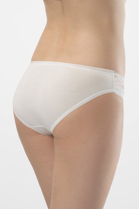 İp Detaylı Dantelli String Külot Krem Türen 262 - Krem