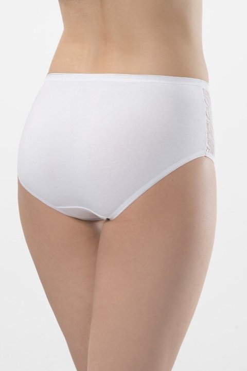 İp Detaylı Dantelli String Külot Beyaz Türen 279 - Beyaz