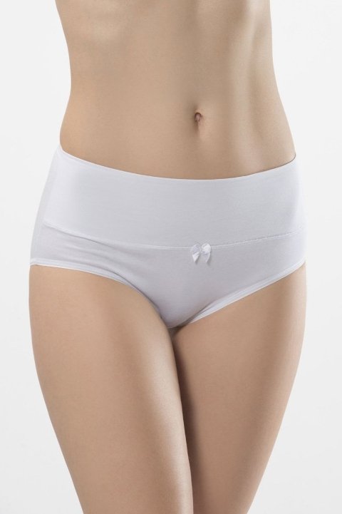 Yüksek Bel Esnek Külot 2'li Paket Türen 964 - Beyaz