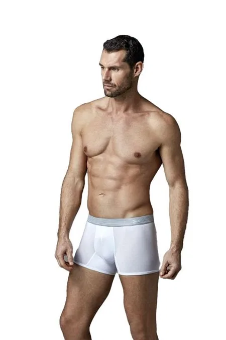Micro Modal Pamuklu Esnek Bel Boxer Dagi 4210 - Beyaz
