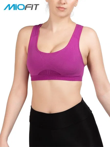 MioFit Macrophylla Seamless Spor Sütyeni - Deep Magenta