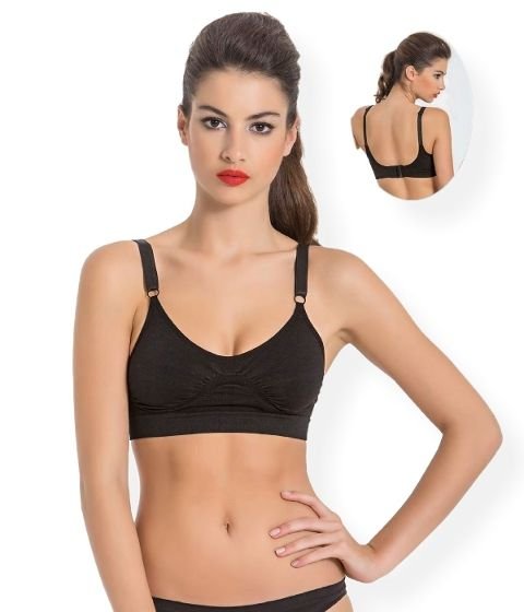 Full Cup Destekli Tam Kap Sütyen Miss Fit 1503 - Siyah