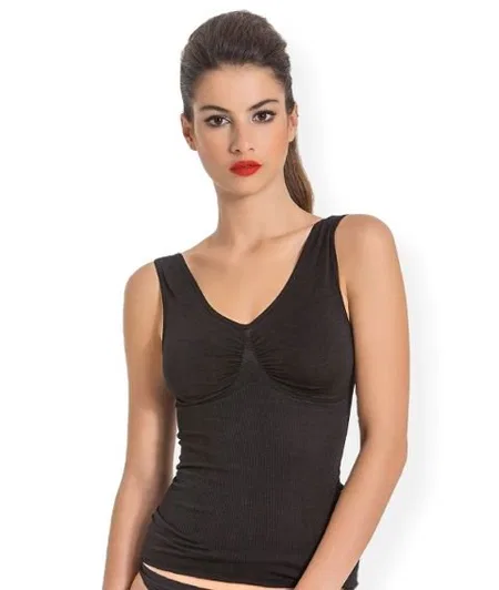 Dikişsiz Kalın Askılı Atlet Kadın Miss Fit 16428 - 2