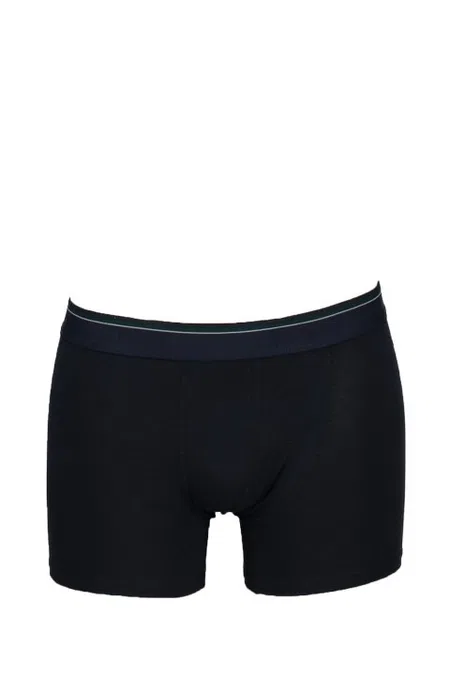 Modal Elastan Yumuşak Boxer NBB 735 - Siyah