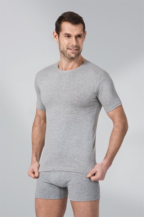 Namaldı Modal Elastan Bisiklet Yaka Erkek Fanila Namaldı 1181 - Görsel 5