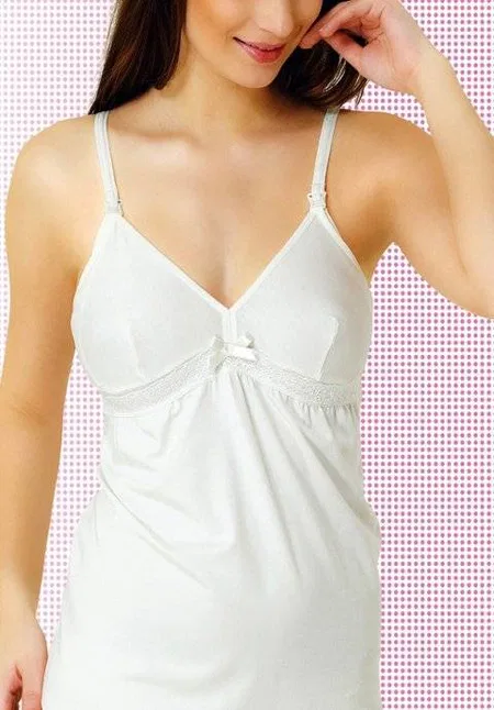 Çift Katmanlı Pamuklu Emzirme Atleti İMER 1248