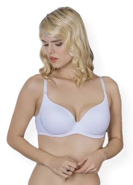 Destekli Push-Up Sütyen Siyah Moonlight 2384