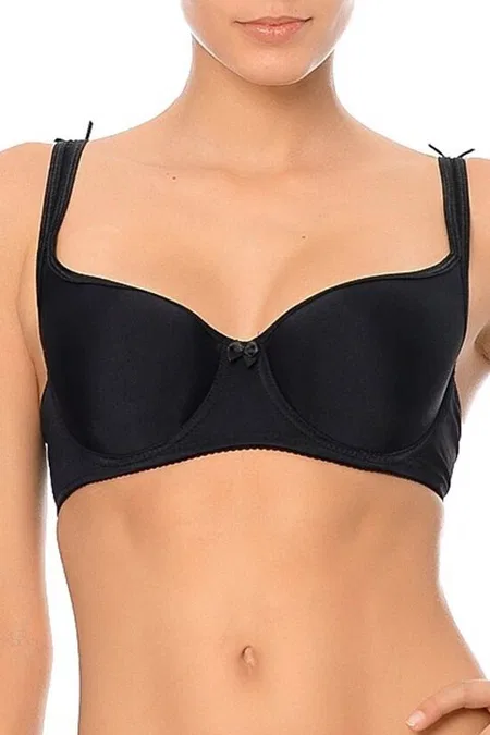 Dantel Detaylı Toparlayıcı Sütyen NBB 3613 - Siyah