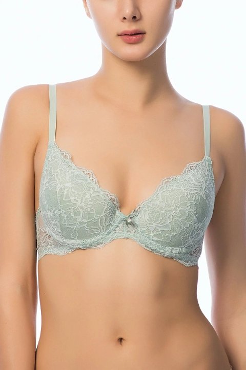 Hafif Destekli Sütyen Taş NBB 3656 - Yeşil