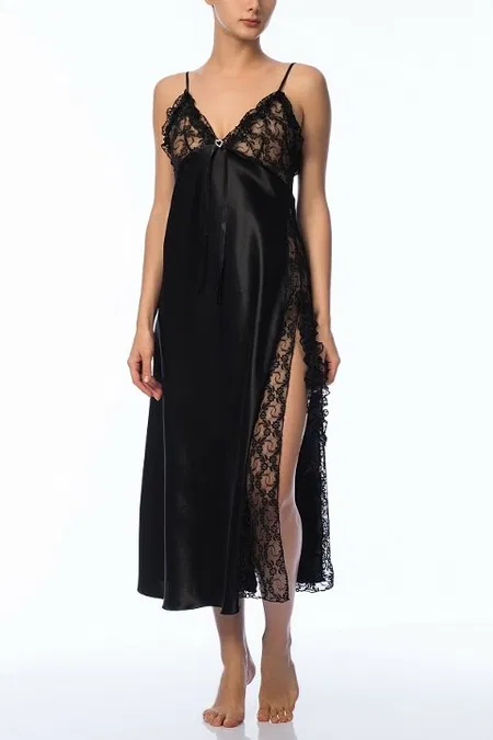 NBB Nefes Alan Polyamid Elastan Kadın Gecelik NBB 3704