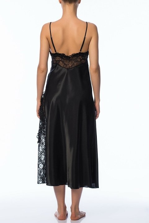 NBB Nefes Alan Polyamid Elastan Kadın Gecelik NBB 3704 - Görsel 2