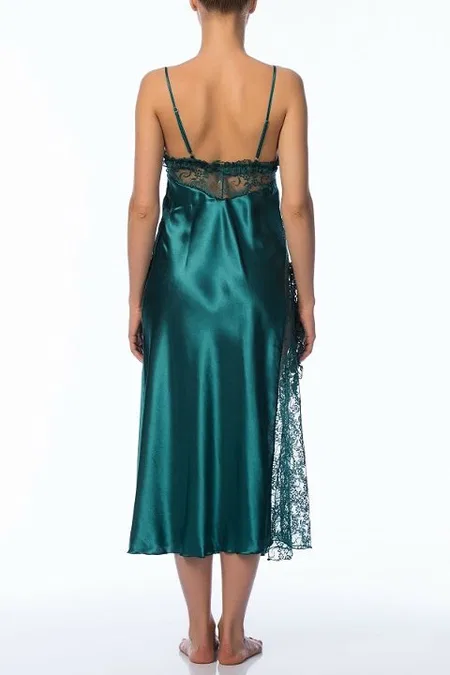 NBB Nefes Alan Polyamid Elastan Kadın Gecelik NBB 3704 - Görsel 8