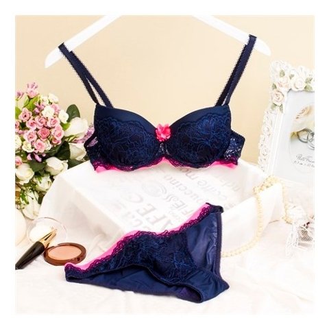 NBB Dantelli Astar Kaplı Sütyen Külot Takımı NBB 4386 - Görsel 4