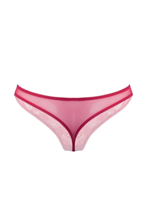 NBB Dantel Detaylı Push-Up Straplez Sütyen String Takım NBB 4440 - Görsel 3