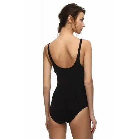 Kademeli Kompresyonlu Dikişsiz Body Korse NBB 2979 - Siyah