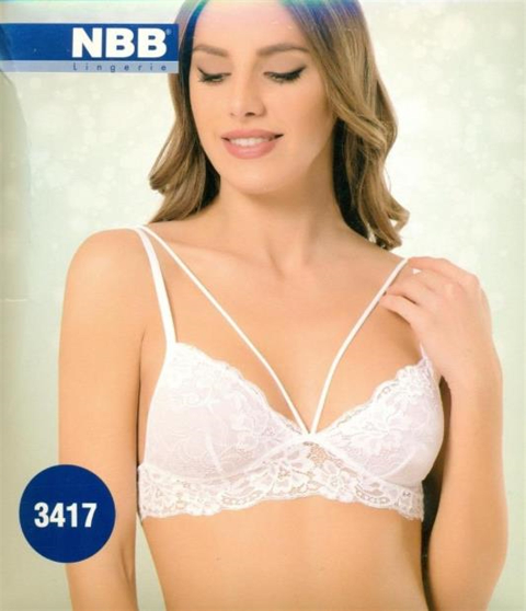 Balensiz Dantel Detaylı Bralet Sütyen NBB 3417
