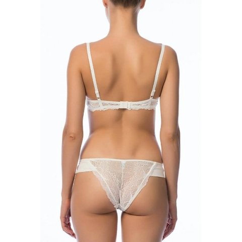 Destekli Yarım Kap Sütyen Takımı NBB 4224 - Ekru