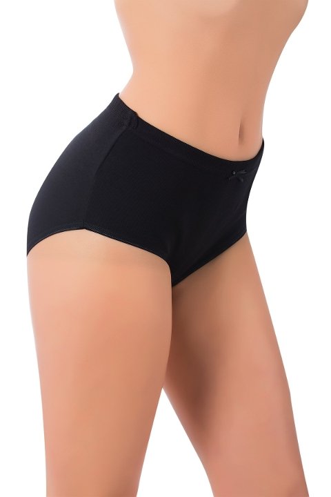 Yüksek Bel Destekli Bato Külot Lüx DRM 343 - Siyah