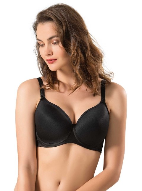Tam Kap Destekli Sütyen Le Jardin 9100 - Siyah