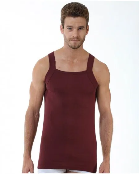 Pamuklu Askılı Spor Atlet Öztaş 1029 - Bordo
