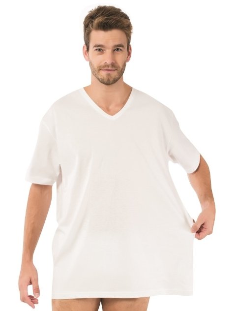 Pamuklu V Yaka Erkek Atlet Öztaş 1039